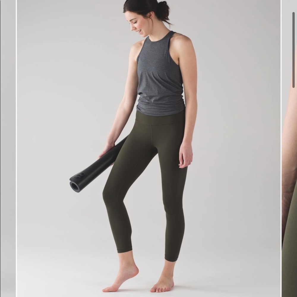 BRAND NEW Lululemon Align Pant Legging 25” - Dark Olive NWOT
